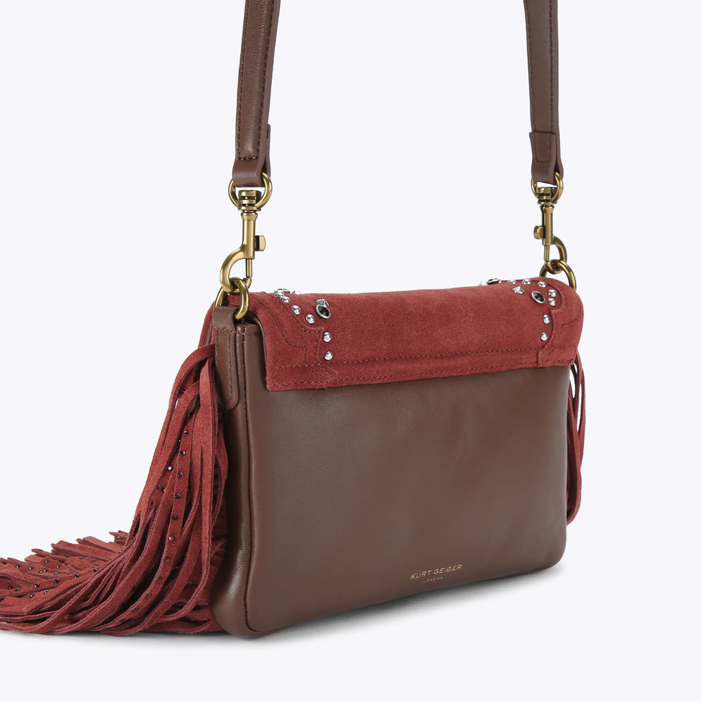 OXFORD FRINGE SHOULDER BAG