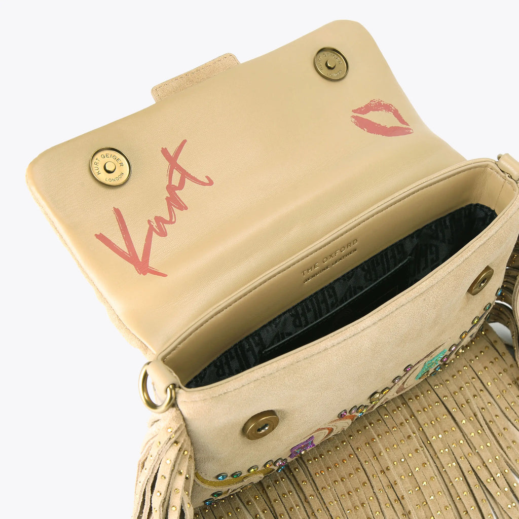 OXFORD FRINGE SHOULDER BAG