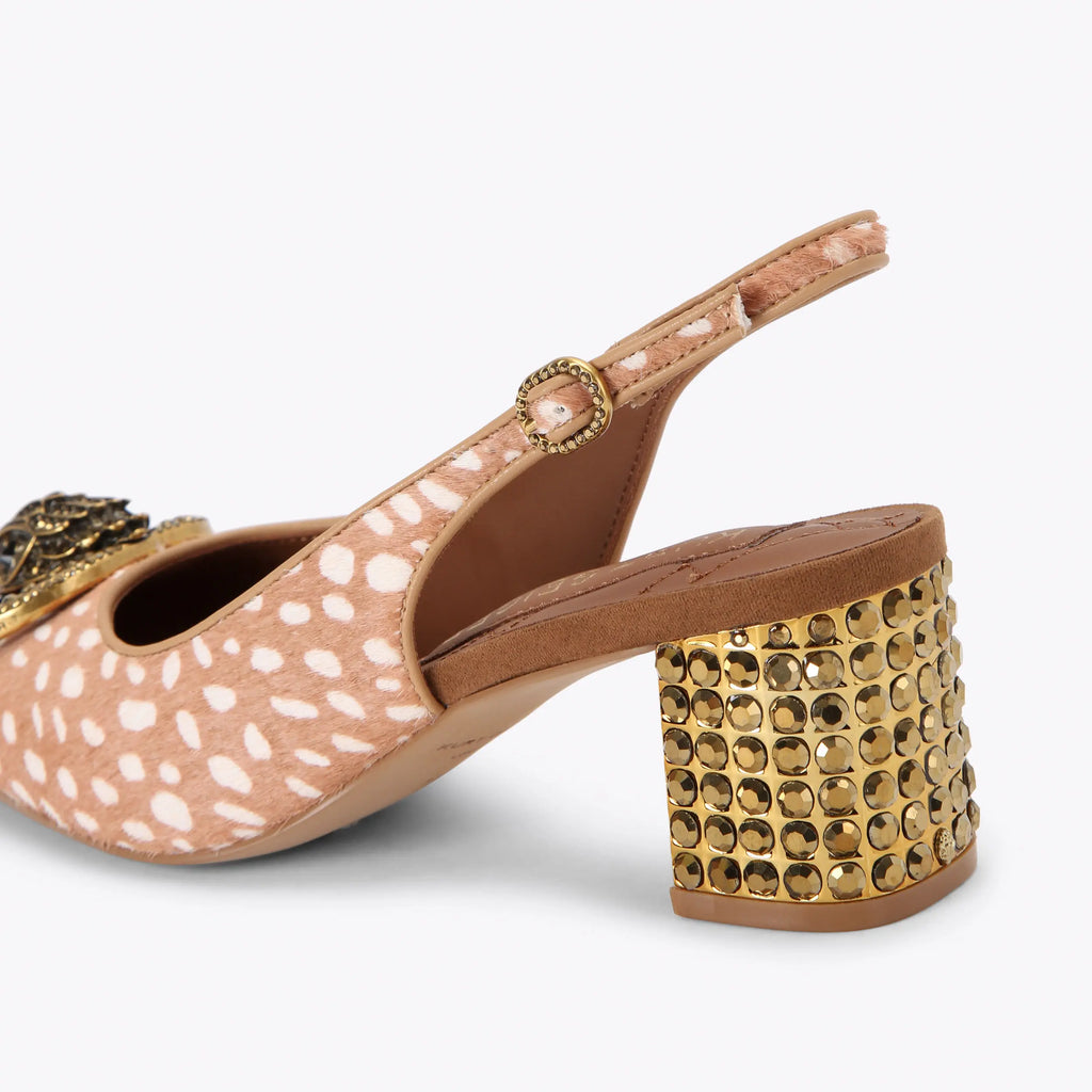 CHELSEA BLOCK SLINGBACK HEEL