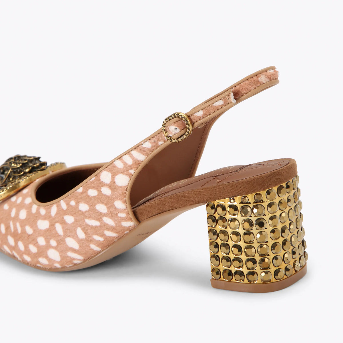 CHELSEA BLOCK SLINGBACK HEEL
