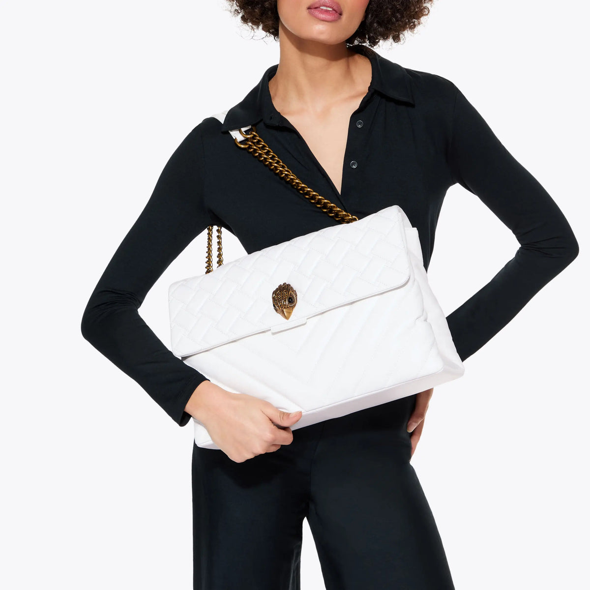 XXL LEATHER KENSINGTON BAG