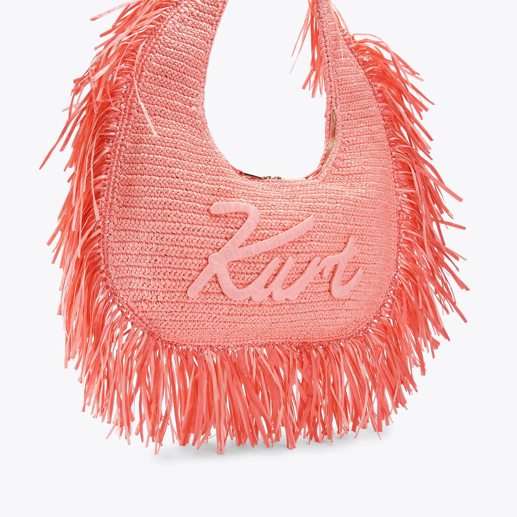 LARGE KURT HOBO FRINGE BAG