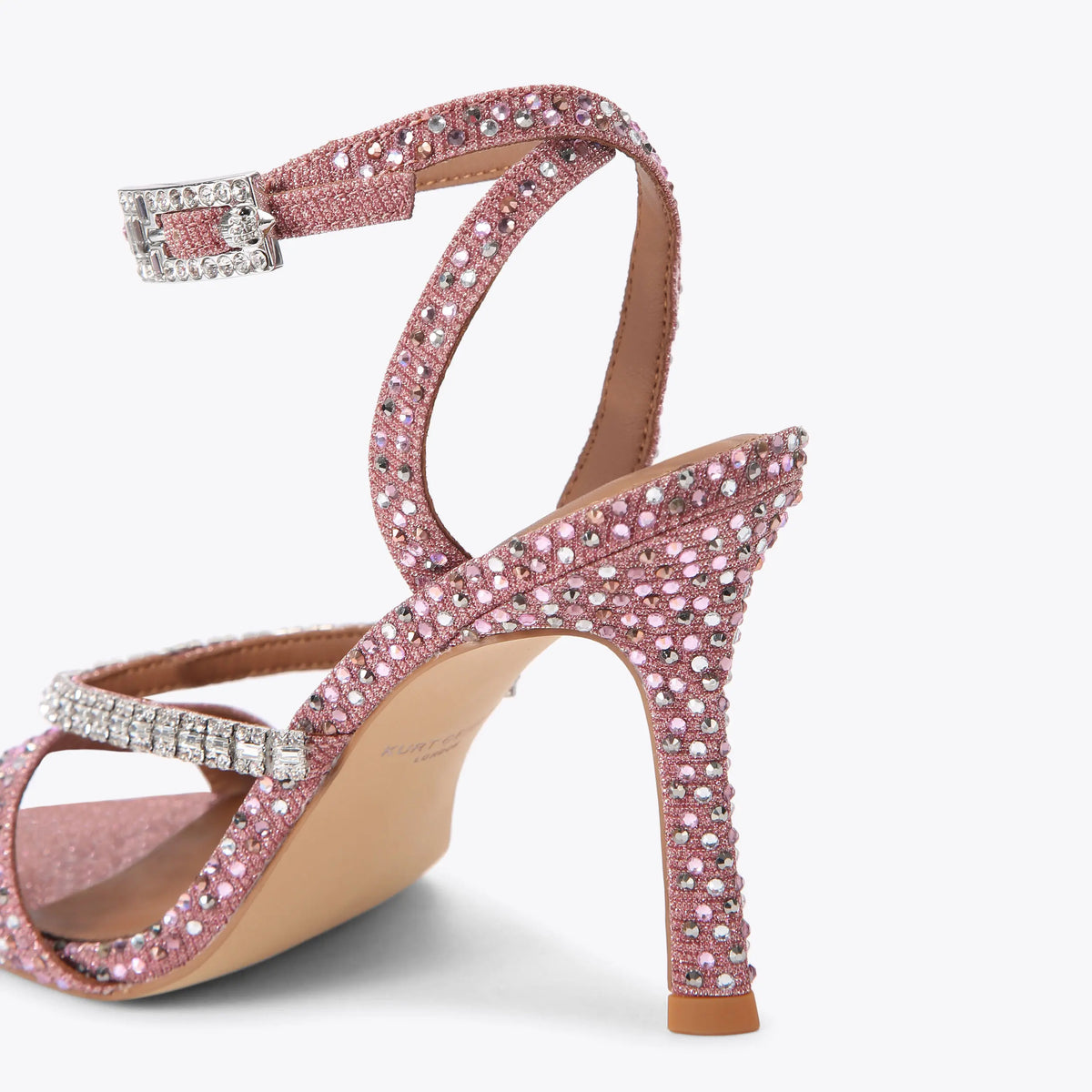 CRYSTAL STRAP HEEL