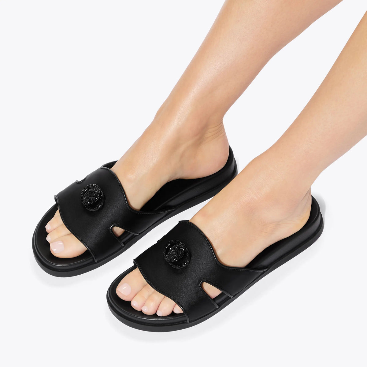 CHELSEA CUT OUT SLIDE SANDAL