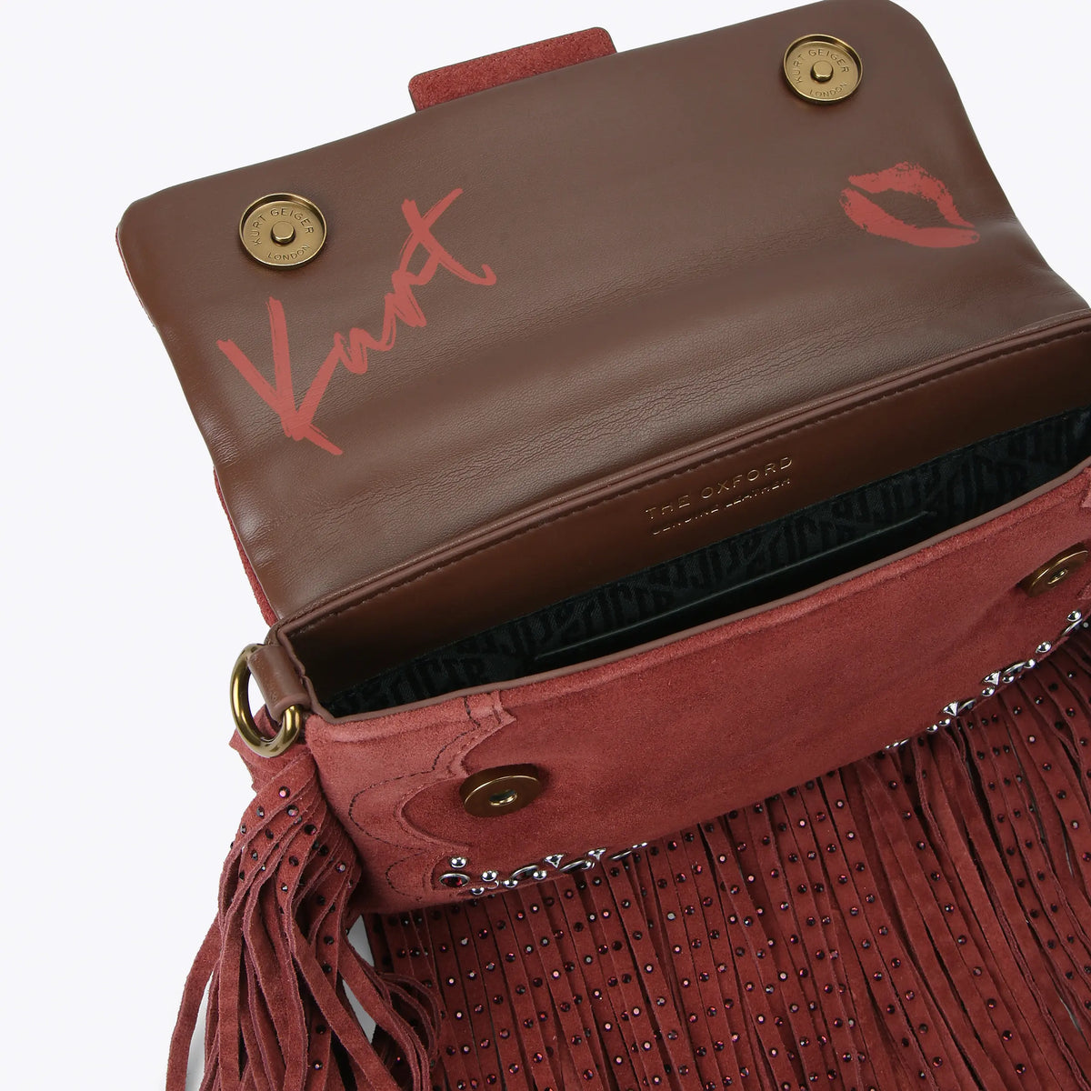 OXFORD FRINGE SHOULDER BAG