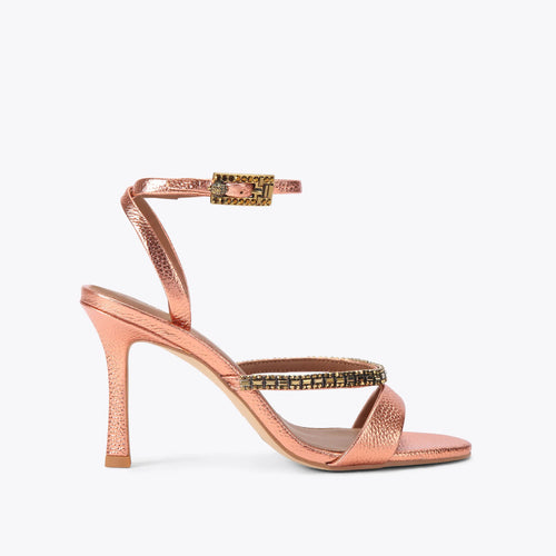 CRYSTAL STRAP HEEL