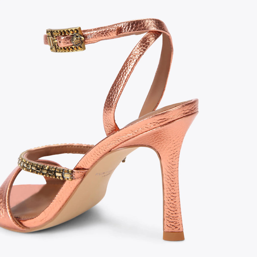 CRYSTAL STRAP HEEL