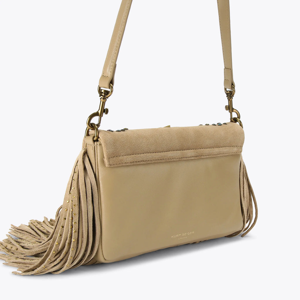 OXFORD FRINGE SHOULDER BAG