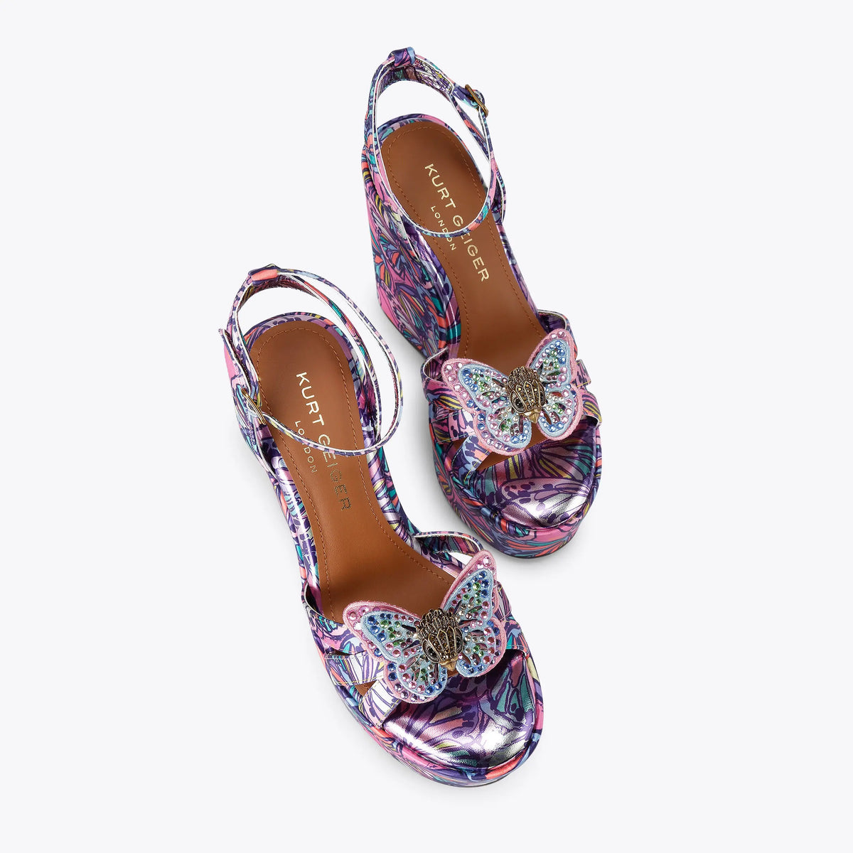 BUTTERFLY WEDGE HEEL