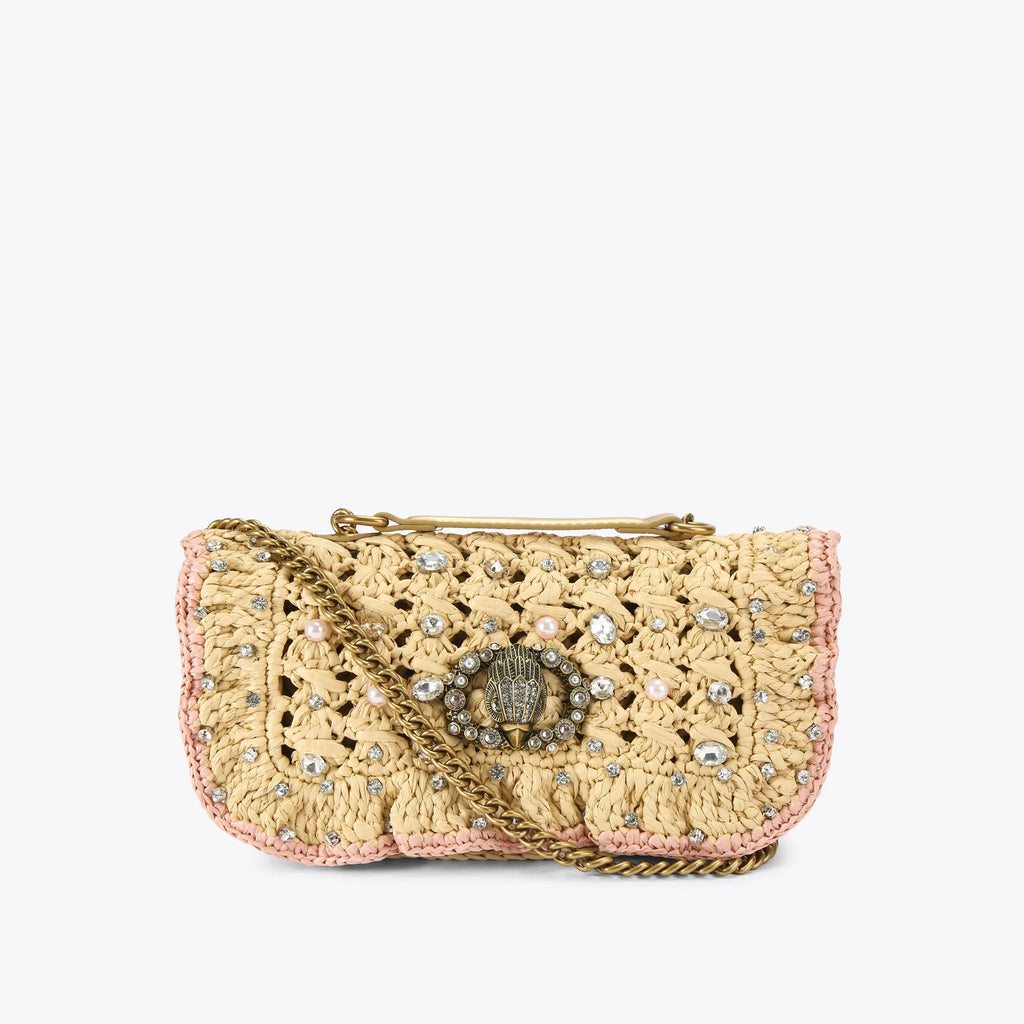 CHELSEA SMALL RUFFLE SHOULDER BAG