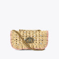 CHELSEA SMALL RUFFLE SHOULDER BAG