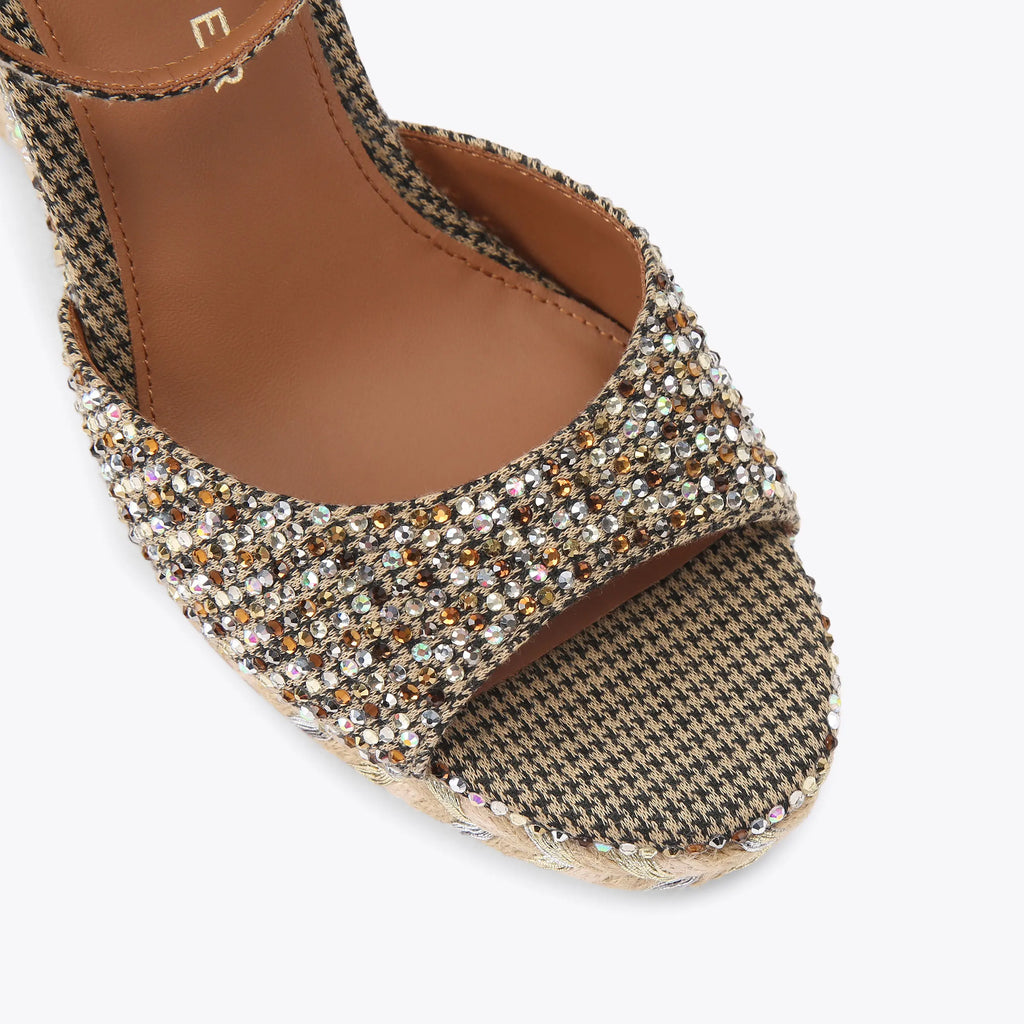 ESPADRILLE WEDGE HEEL