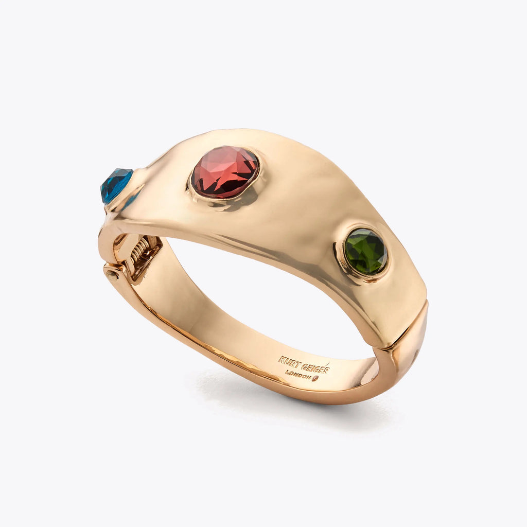 ASYMETRIC STONE BANGLE