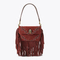 OXFORD FRINGE SHOULDER BAG