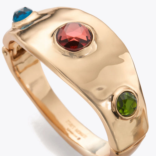 ASYMETRIC STONE BANGLE