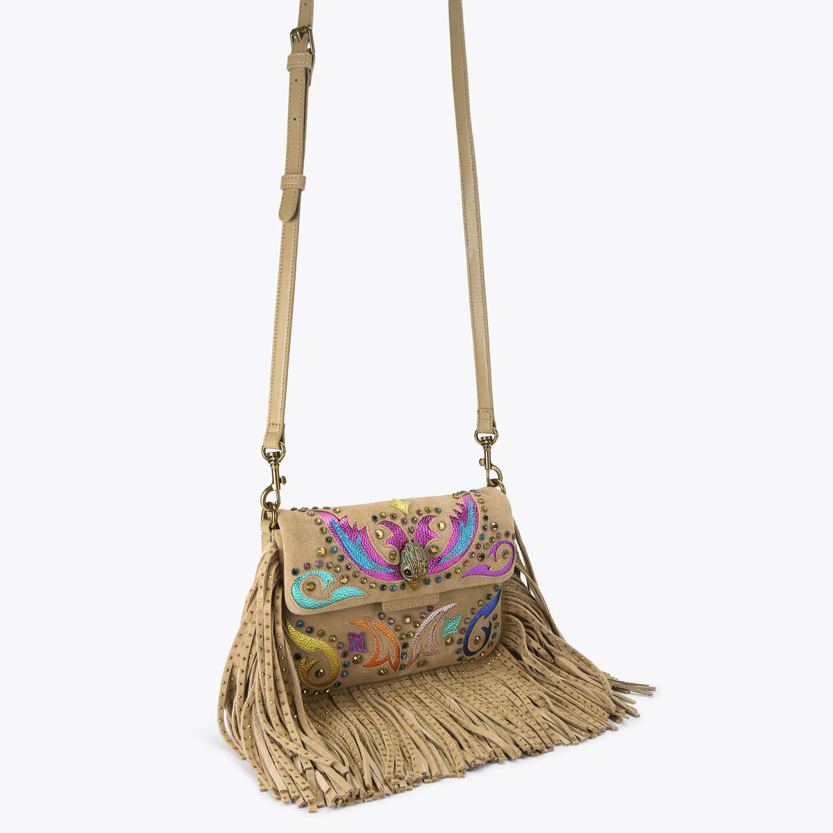 OXFORD FRINGE SHOULDER BAG