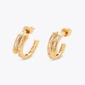 EAGLE BAGUETTE HOOPS