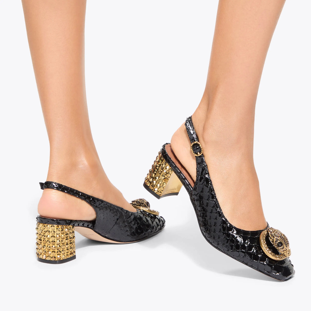 CHELSEA BLOCK SLINGBACK HEEL
