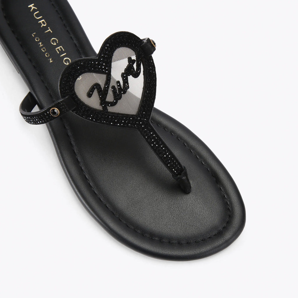KURT HEART T-BAR SANDAL