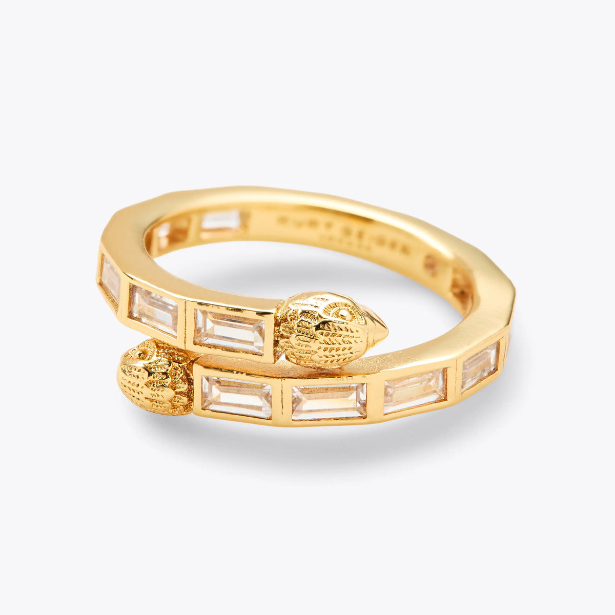EAGLE BAGUETTE RING