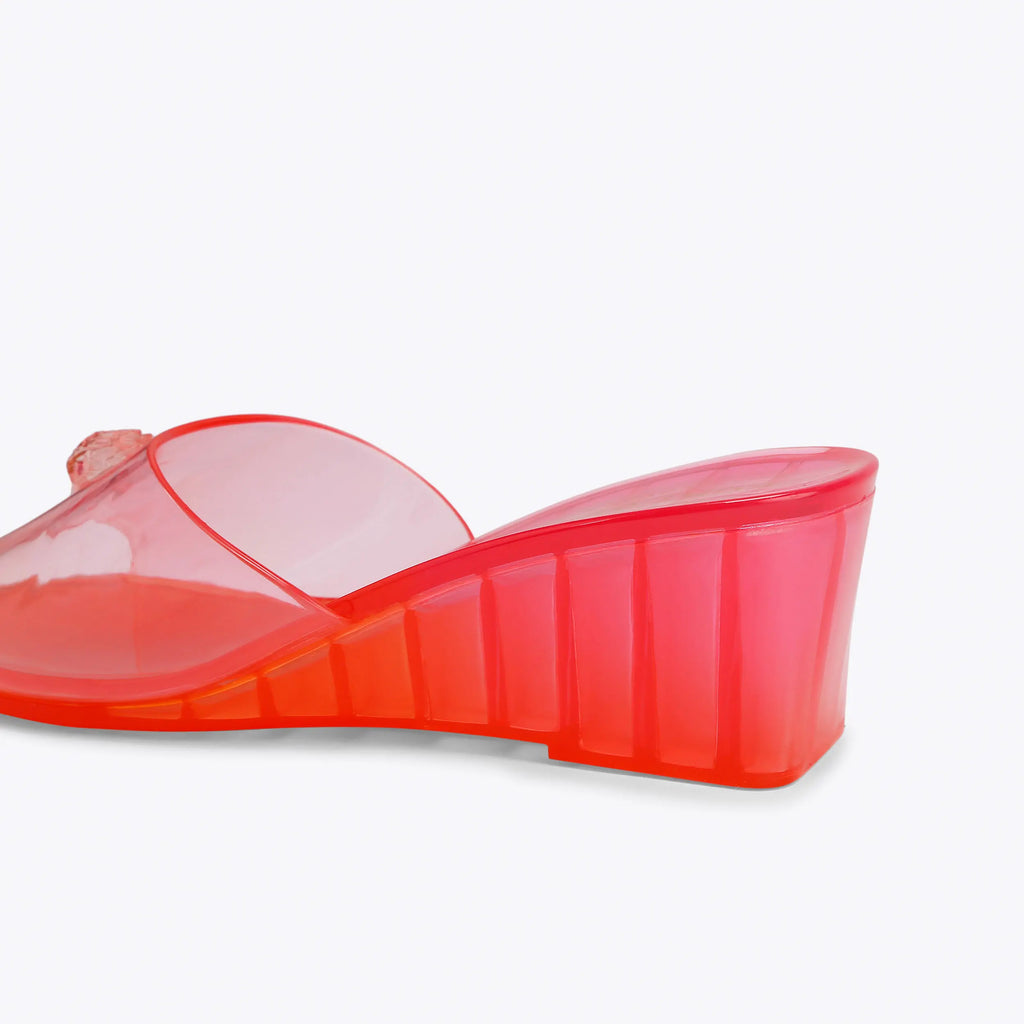 MADDISON JELLY WEDGE MULE