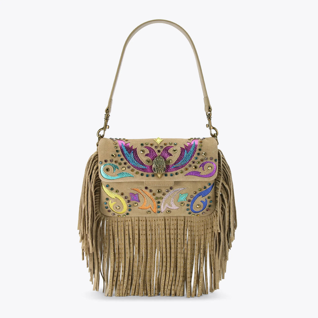 OXFORD FRINGE SHOULDER BAG