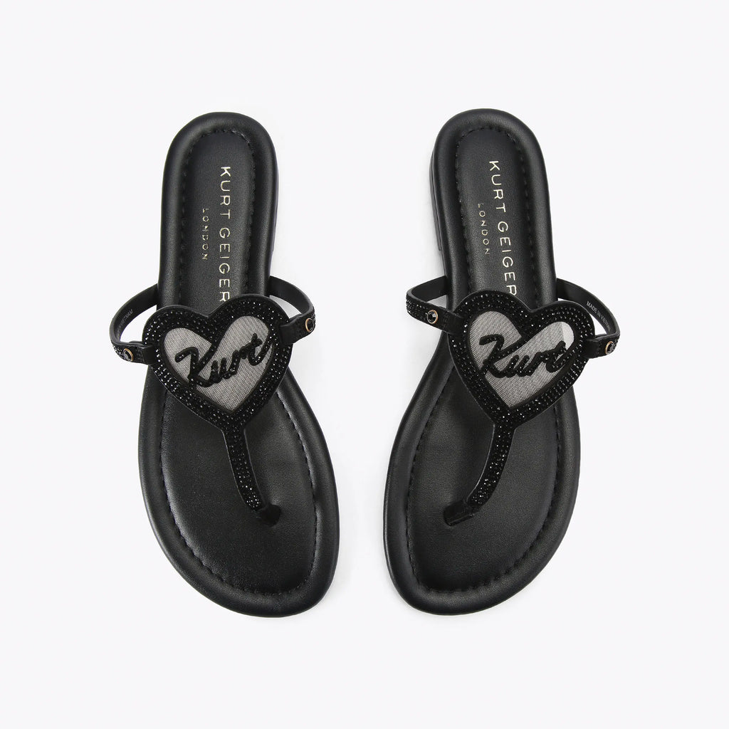 KURT HEART T-BAR SANDAL