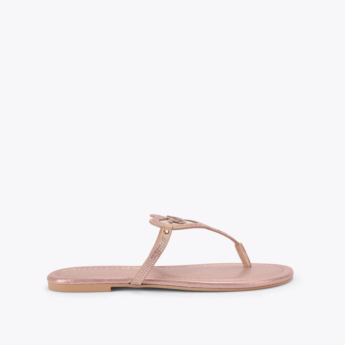 KURT HEART T-BAR FLAT SANDAL
