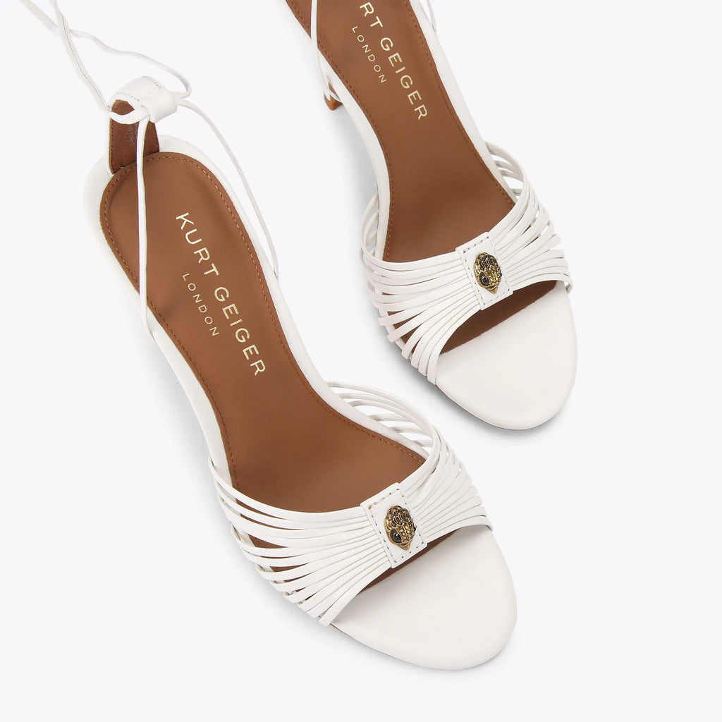 MULTI STRAP TIE HEEL