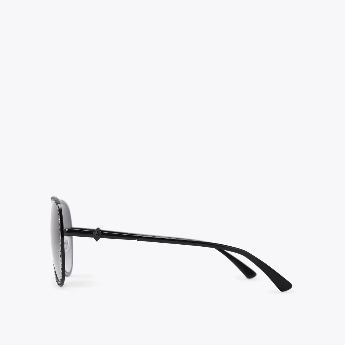 LARGE SHOREDITCH CRYSTAL AVIATOR SUNGLASSES