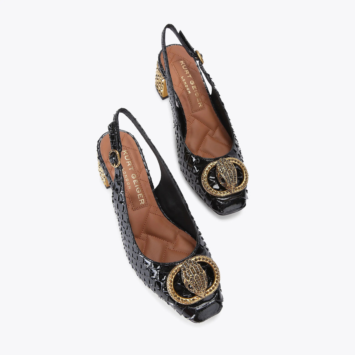CHELSEA BLOCK SLINGBACK HEEL