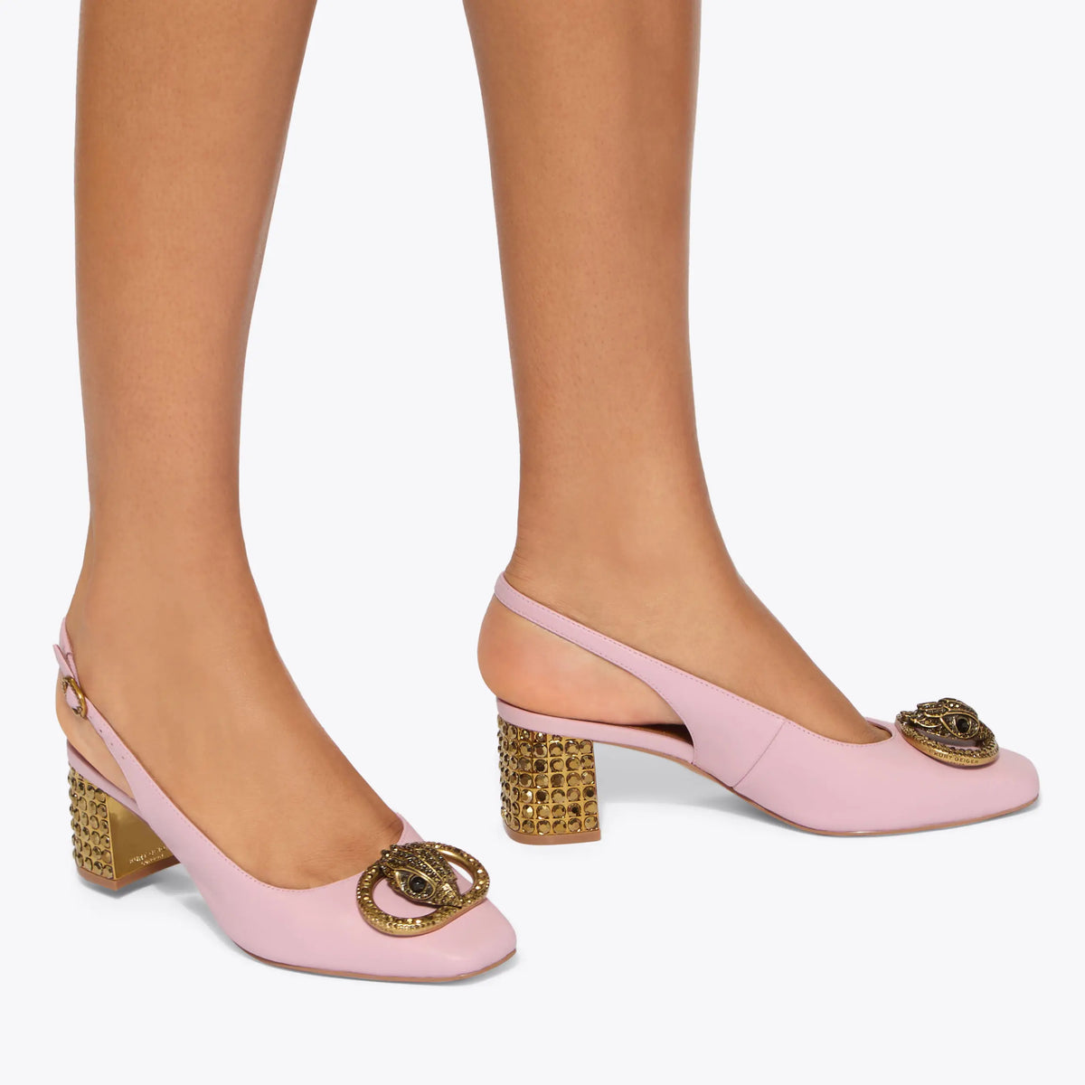 CHELSEA BLOCK SLING BACK HEEL