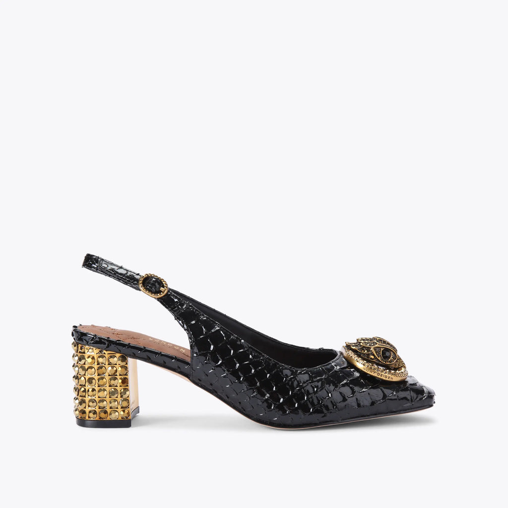 CHELSEA BLOCK SLINGBACK HEEL